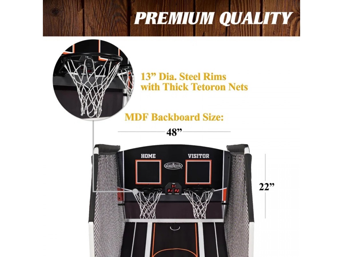 Juego de Baloncesto Arcade Barrington Colección Urbano Electrónico de 7 pulgadas Juego de Baloncesto Arcade Barrington Colección Urbano Electrónico de 7 pulgadas